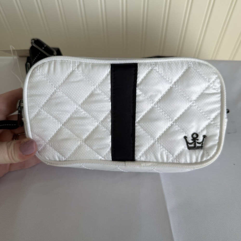 Oliver Thomas Triple Threat Bag Belt Bag Crossbody Purse Wristlet White Travel